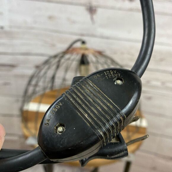 Vintage Industrial Metal Basket Pendant Light 17" - Picture 9 of 9